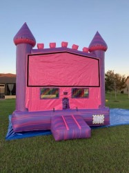 pinkcastle 1703233425 Princess Bounce House 13x13