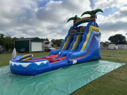 15 FT Shark Water Slide